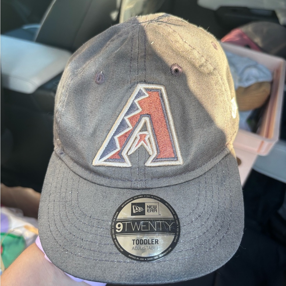 Twenty Toddler Adjustable Hat - Gray and Red